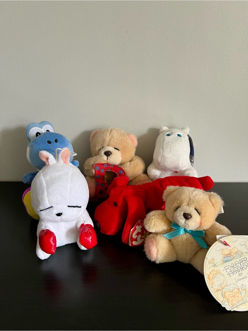 Collection of 6 Cute Small Plushies
